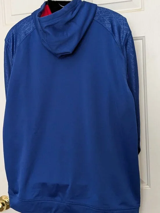 NEW YORK GIANTS Twilled Stitched NEW YORK GIANTS Hooded Sweatshirt Size 2XL NWT - Picture 7 of 12